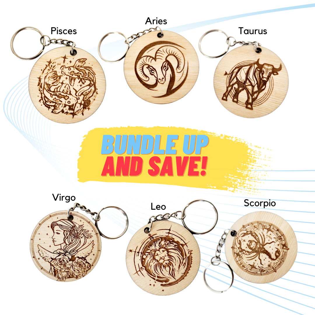 Zodiac Keychains - Bundles!