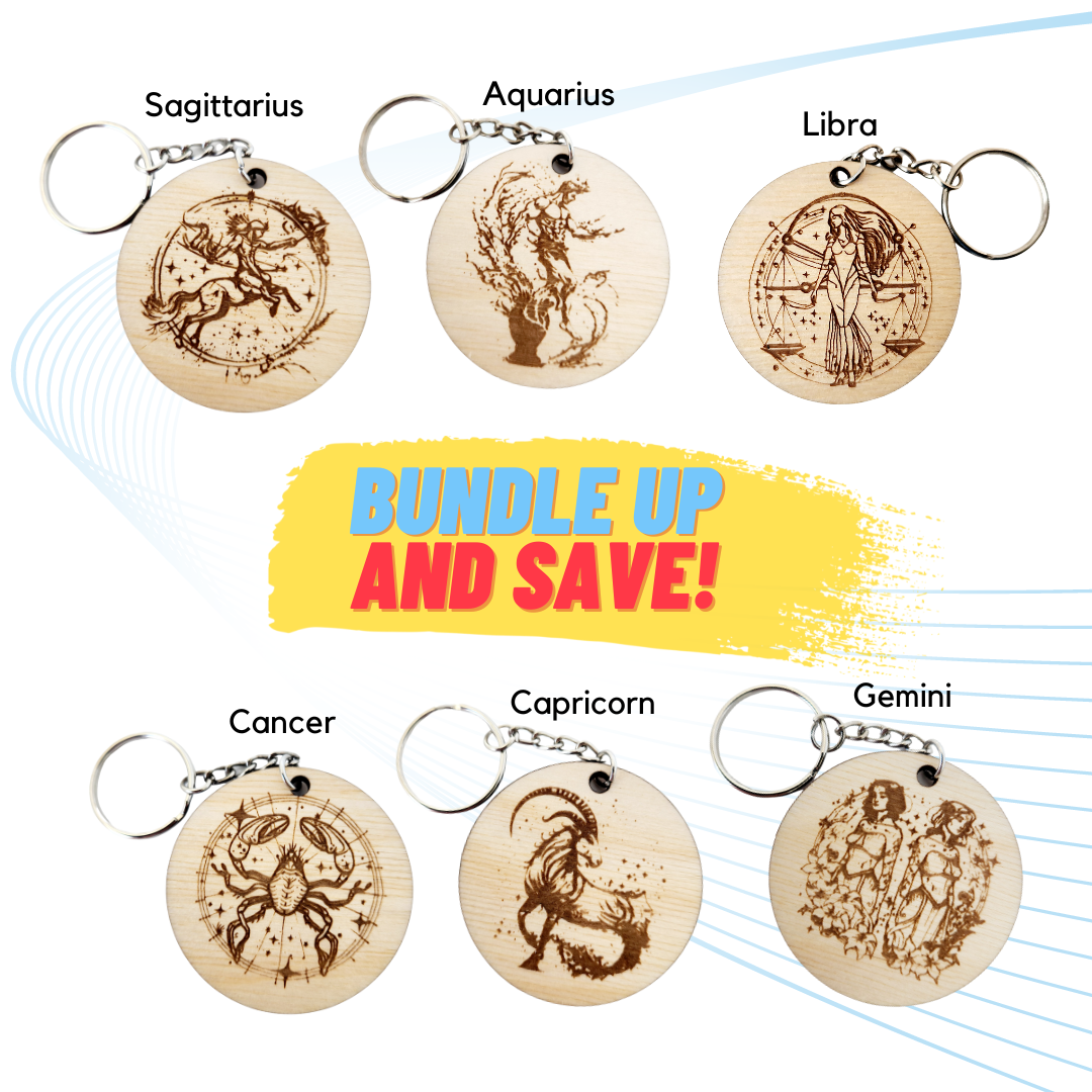 Zodiac Keychains - Bundles!