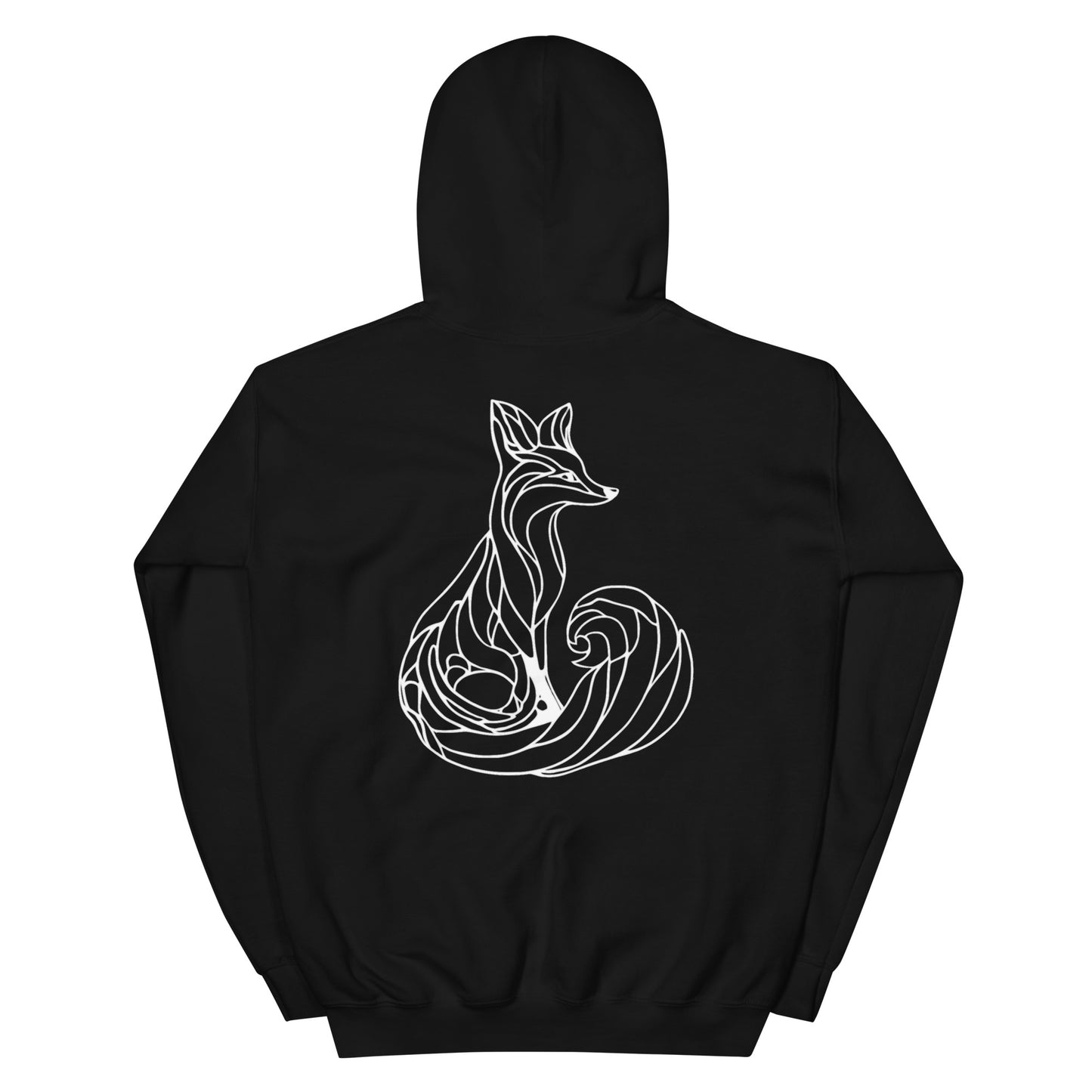 Unisex "Leave your mark!" Fox Art Hoodie