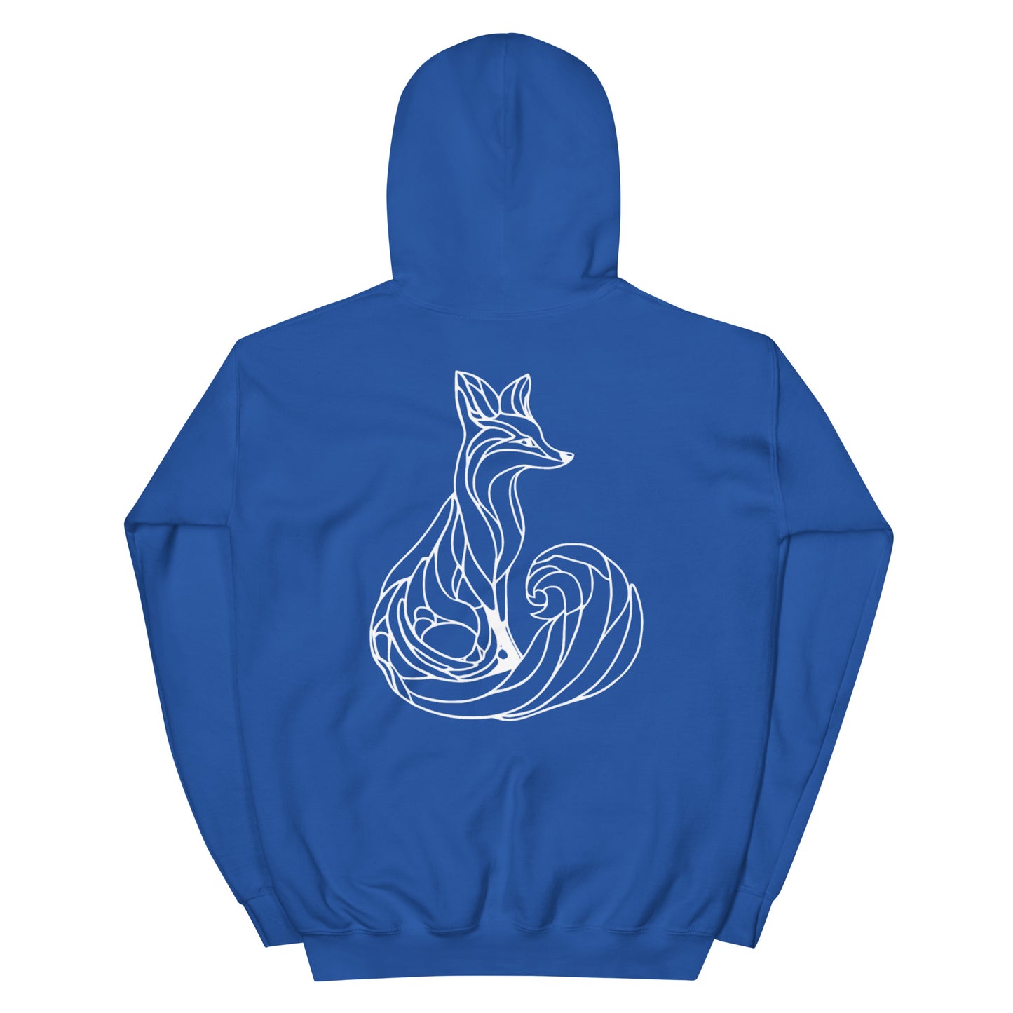 Unisex "Leave your mark!" Fox Art Hoodie