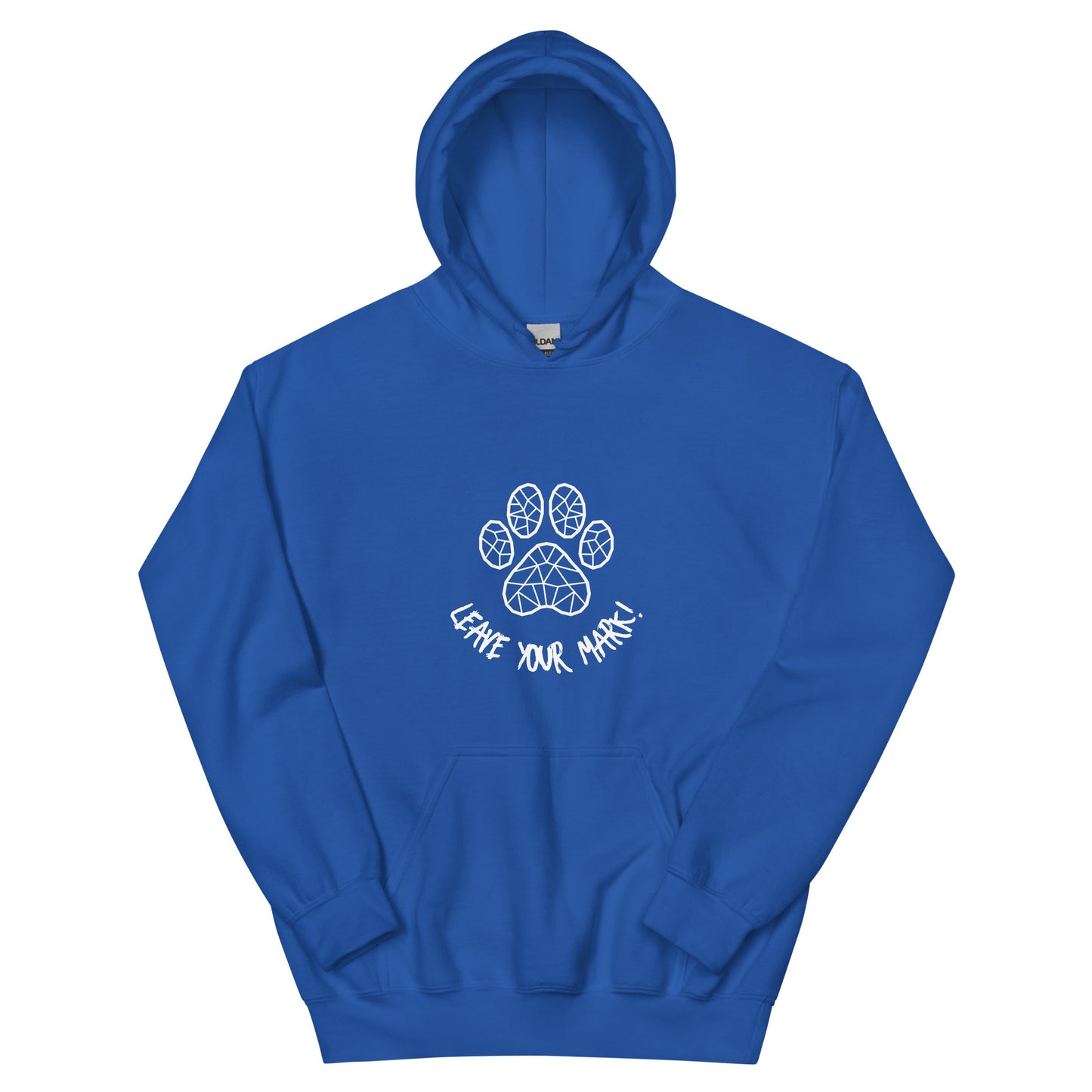 Unisex "Leave your mark!" Fox Art Hoodie